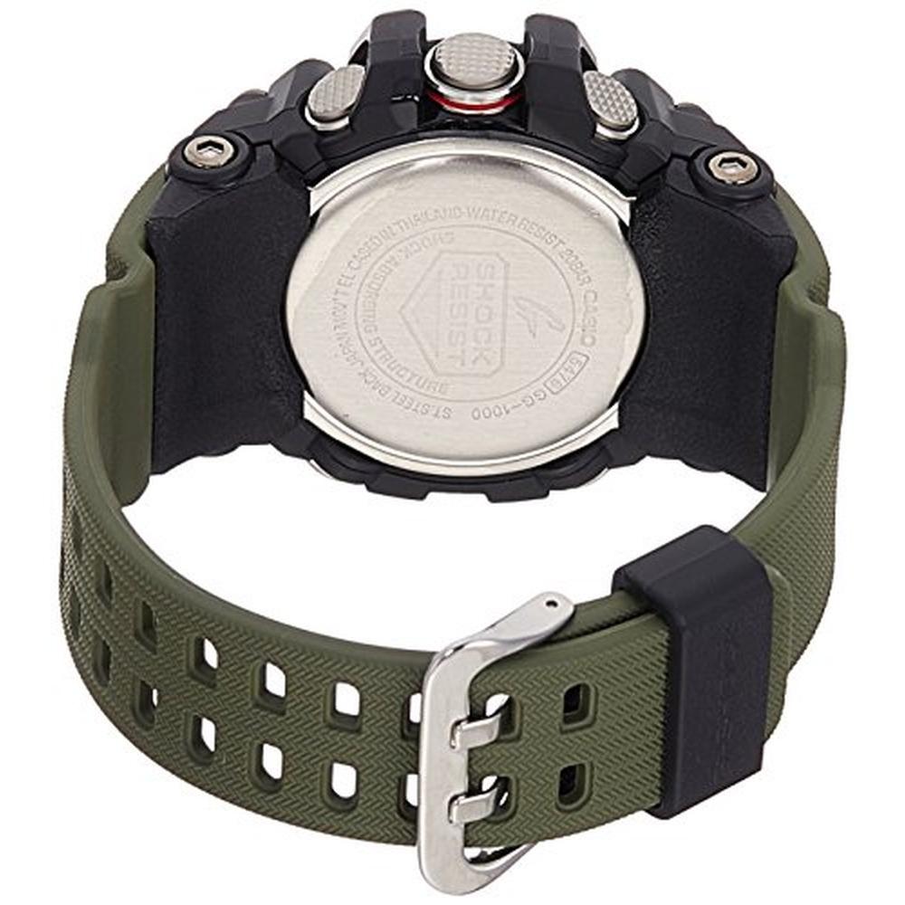 Casio, Orologio da polso, G-Shock Mudmaster Nero Oliva, Nero, (Orologio sportivo, 55.20 mm)