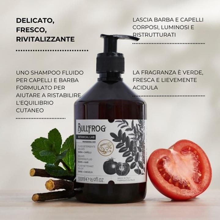 Actual product image Bullfrog Delicate Cleansing Fluid (500 ml, Liquid shampoo)