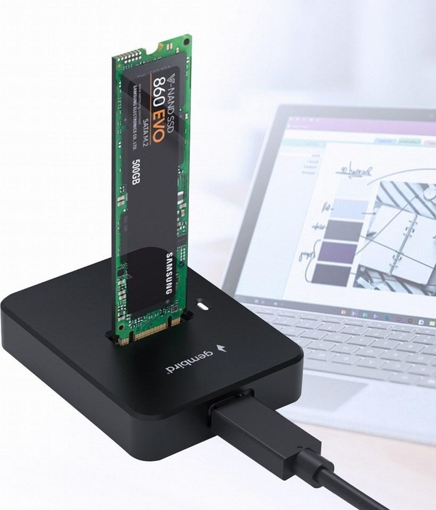 Gembird Desktop USB Type-C M.2 SATA NVME (M.2)