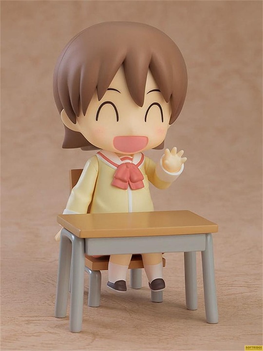 Actual product image Good Smile Company Nichijou Nendoroid Action Figure Yuuko Aioi: Keiichi Arawi Ver. 10 cm