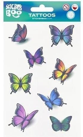 Teka Schmetterlings-Tattoos