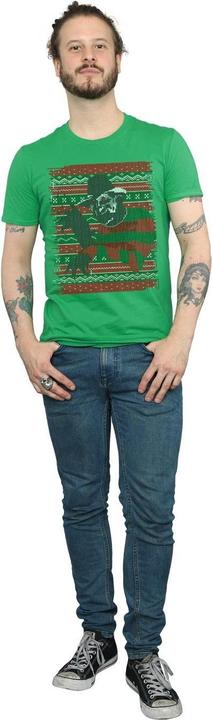 Image du produit Absolute Cult - T-shirt CHRISTMAS FAIR ISLE - Homme (S)
