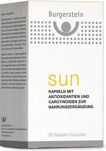 Produktbild Burgerstein Sun (30 Stk., Kapseln, 23 g)