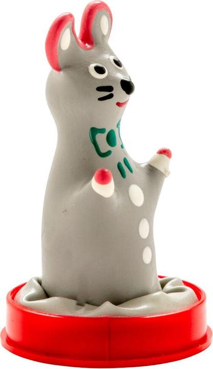 Erco Scherzkondom «Herr Maus»: Handbemaltes Design, origineller Gag, humorvolles Geschenk (1 Stk.)