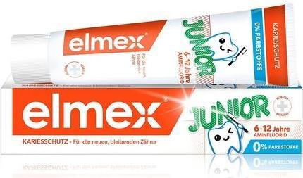Actual product image Elmex Junior Toothpaste 75ml Effective Cavity Protection for Children 6-12 Years (75 ml)