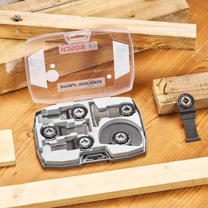 Produktbild Bosch Professional Zubehör Starlock Set für Holz ACZ 85 EC, All 65 BSPB, AIZ 32 APB/32 BSPB/20 AB