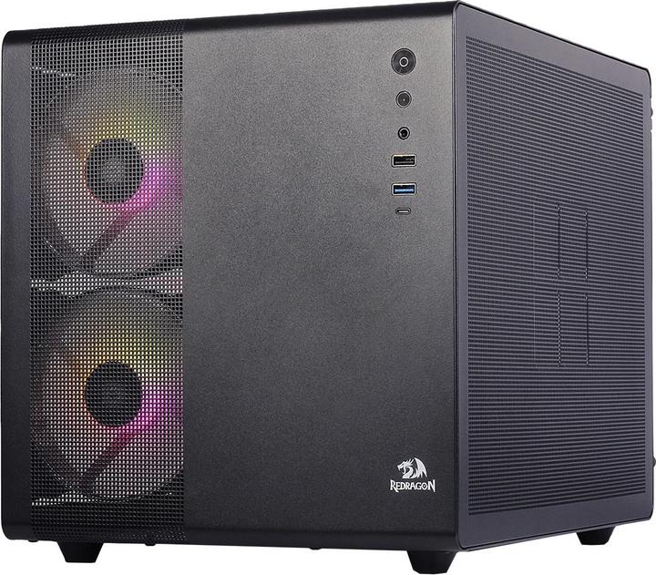Actual product image Redragon Obudowa Pagos 1 ARGB (GC-570) (mATX, Mini-ITX)