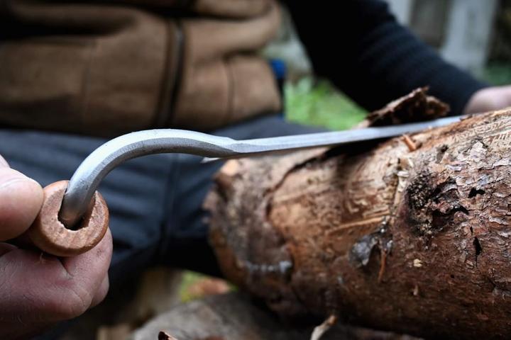 Actual product image Kirschen Drawknife, straight 300 mm