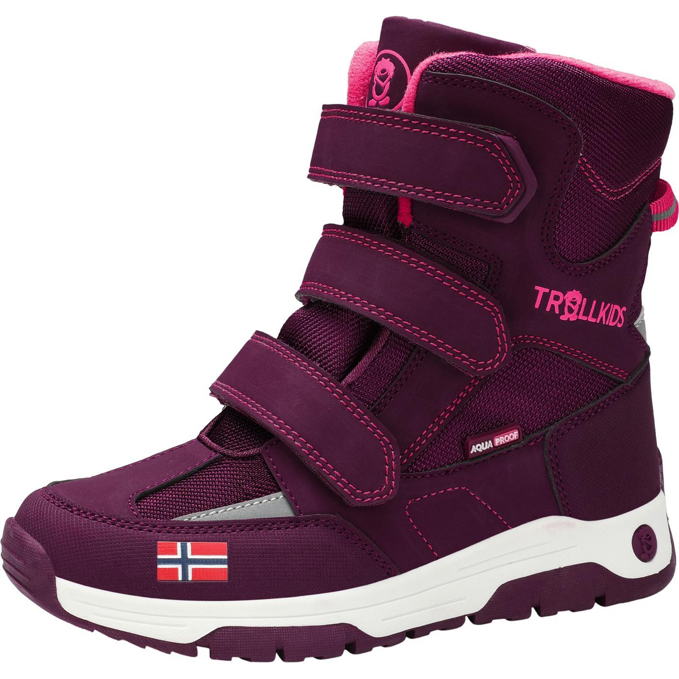 Trollkids, Unisex, Boots + Stiefel, Kid's Lofoten Winter Boots, Rot, (40)