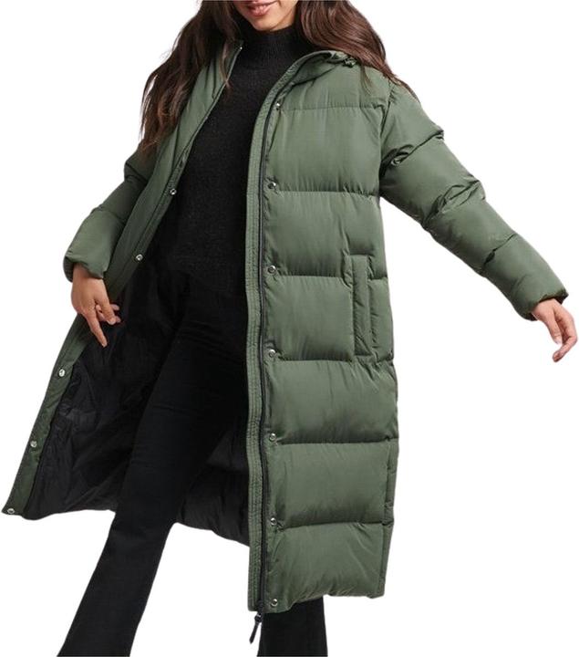Superdry STUDIOS LONGLINE DUVET COAT Dames Jas - Maat 12