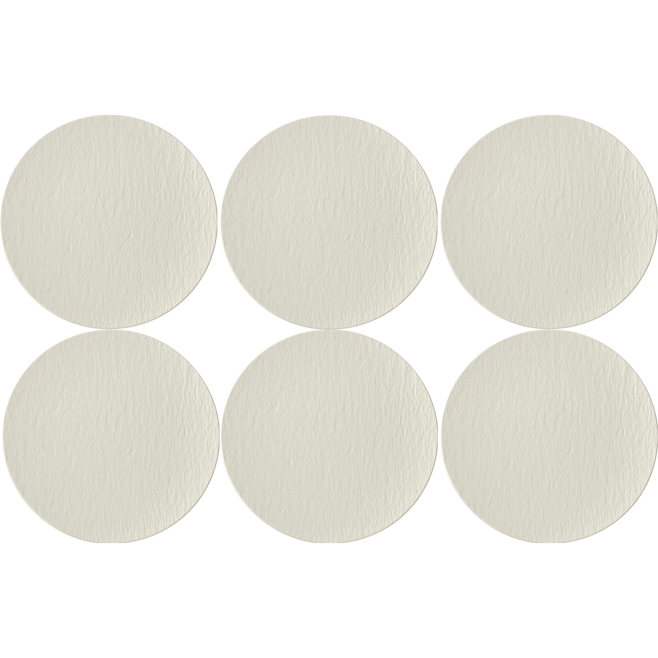 Villeroy & Boch Universalteller Coupe Manufacture Rock blanc, Teller, Weiss