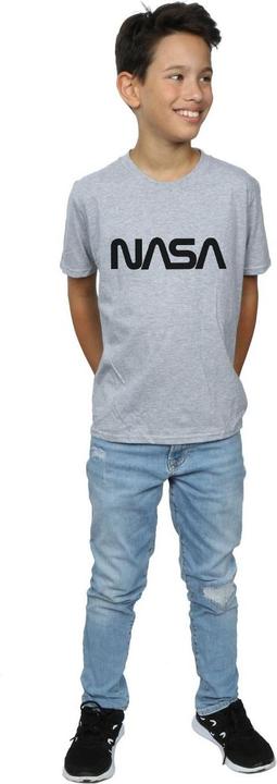 Immagine prodotto Nasa Modern Logo Maglietta Ragazzi (152, 158)