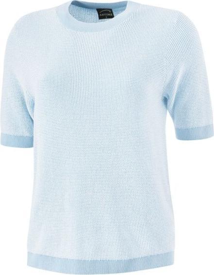 Produktbild Artime Trendiger Kurzarmpullover, 2-farbig, mit Struktur (L)