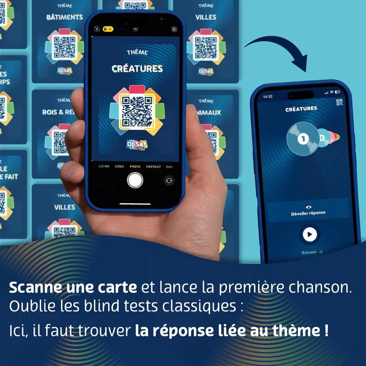 Image du produit OléMains! DJ Set - Quiz Musical (f) (Français, 3 - 16 Joueur)