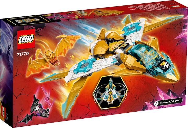 Produktbild LEGO Zanes Golddrachen-Jet (71770, LEGO Ninjago)