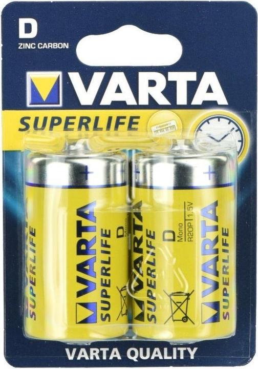 Actual product image Varta Superlife (2 pcs., D)