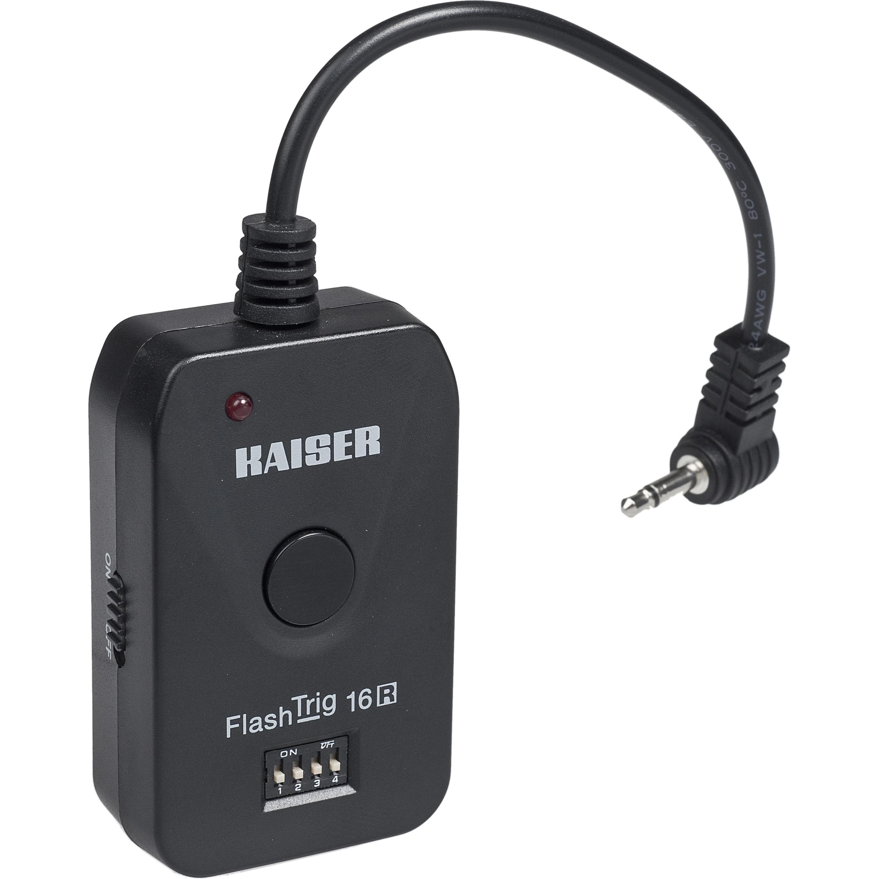 Kaiser Fototechnik Zusatz-Empfnger FlashTrig 16R fr Funkauslser-Set 7016 (Funk) (7017)