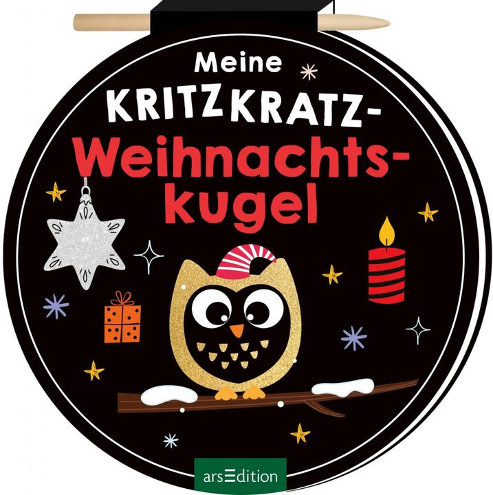 Produktbild Meine Kritzkratz-Weihnachtskugel (36 x)