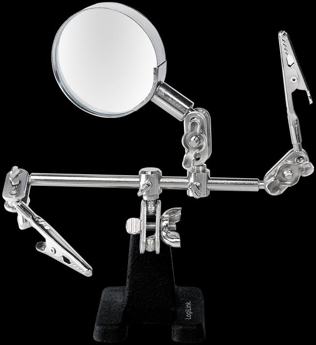 LogiLink 3. helping hand with magnifying glass