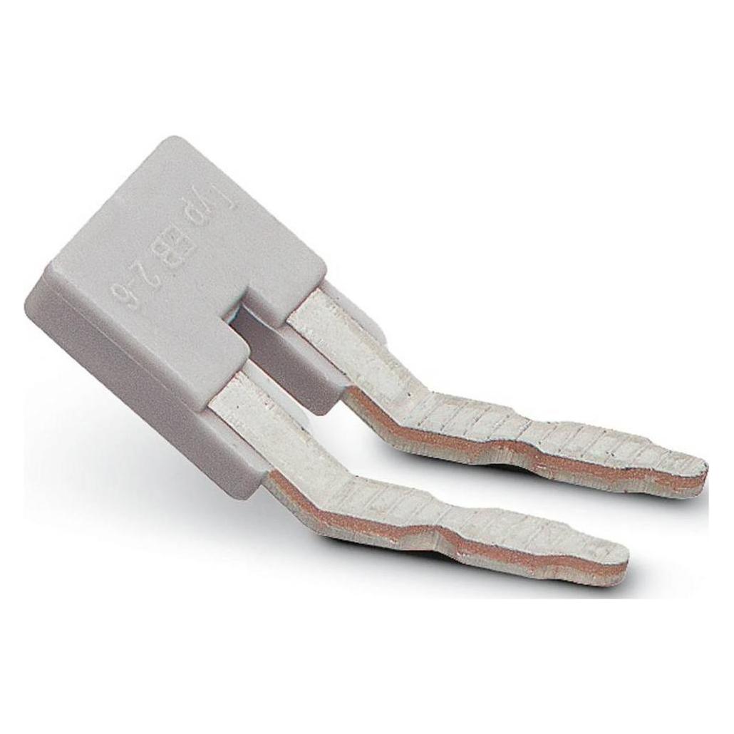 Phoenix Contact Einlegebrücke, Elektronikkabel + Stecker, Grau