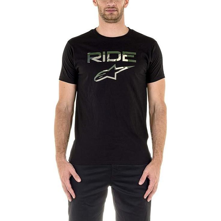 Thumbnail - Alpinestars, Herren, Sportshirt, Ride 2.0 Camo T-Shirt (M), Schwarz, M