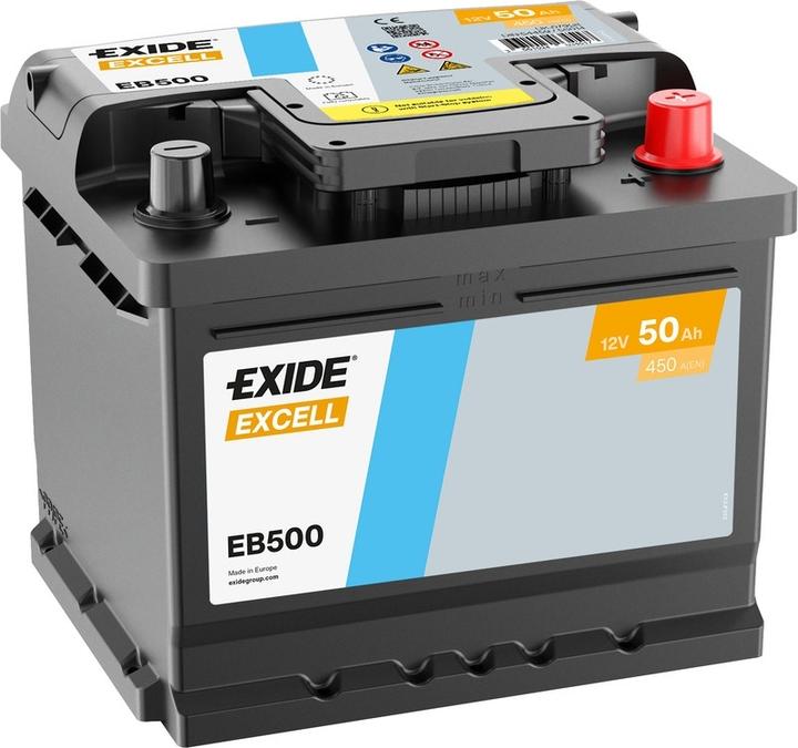 Exide Excell (12 V, 50 Ah, 450 A)