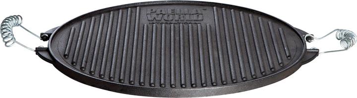 All'Grill Grillplatte (Plancha) aus Gusseisen Light, Ø 42 cm
