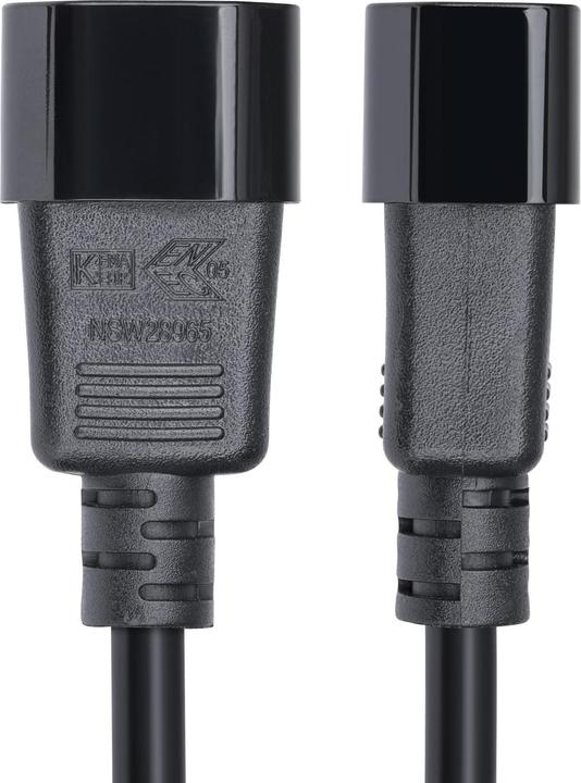 Produktbild StarTech .com PXTC13C141415FEU, 4,57 m, C14-Koppler, C13-Koppler, SJT, 250 V, 15 A (4.57 m)