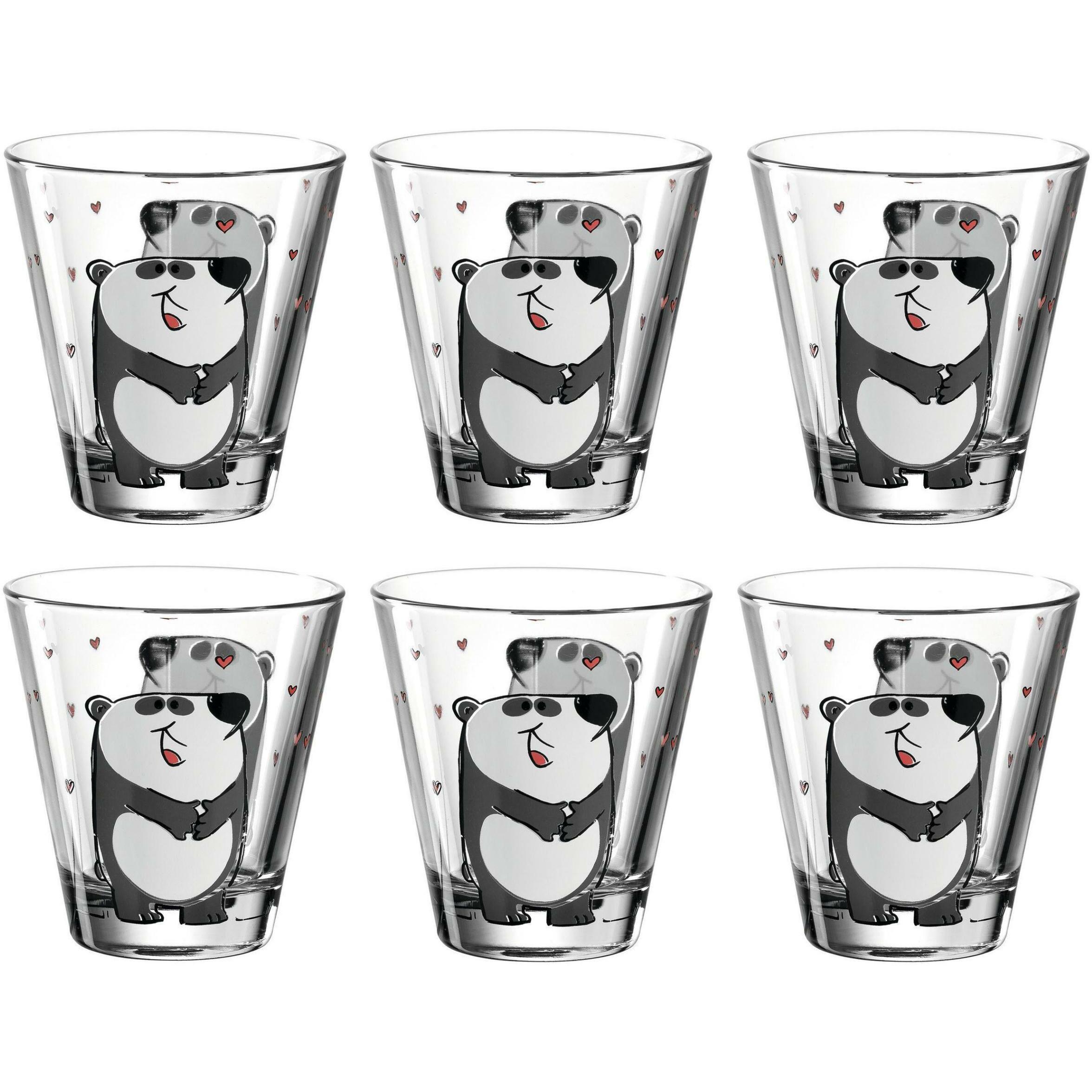 Leonardo, Kindergeschirr + Kinderbesteck, Bambini Panda