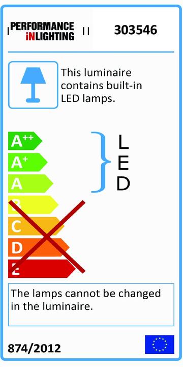 Energie-Label Spittler PRISMA LED-Wandleuchte, Aluminium, anthrazit, 10 x 10 x 10 cm (827 lm)