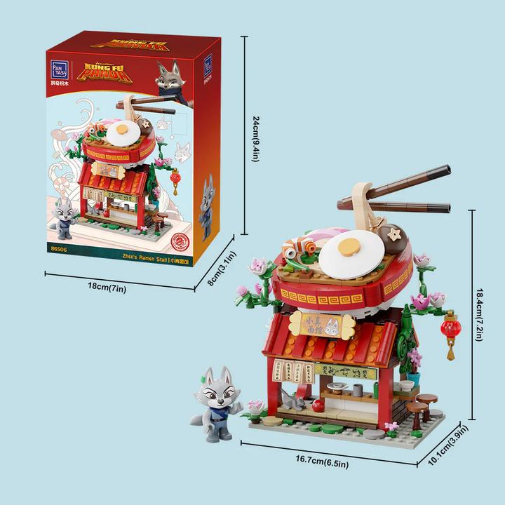 Produktbild Pantasy Kung Fu Panda™ Mini Street View- Zhen's Ramen Stall