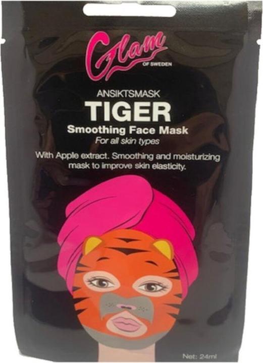 Glam Of Sweden Maschera viso levigante Tiger 24 ml (24 ml)