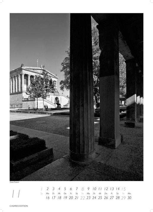 Actual product image Berlin schwarz-weiss 2026 S 29x21cm