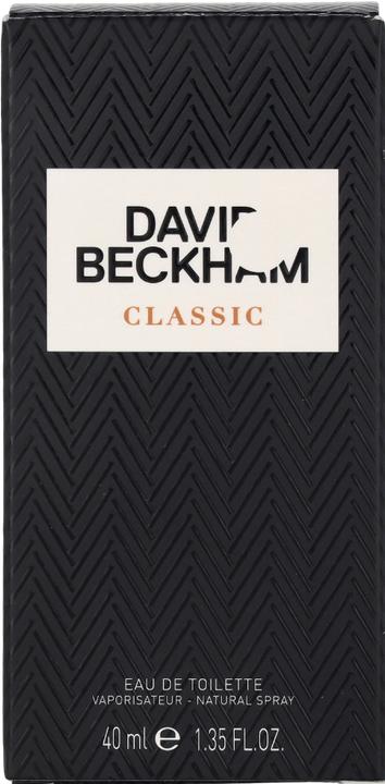 Actual product image David Beckham Classic (Eau de toilette, 40 ml)