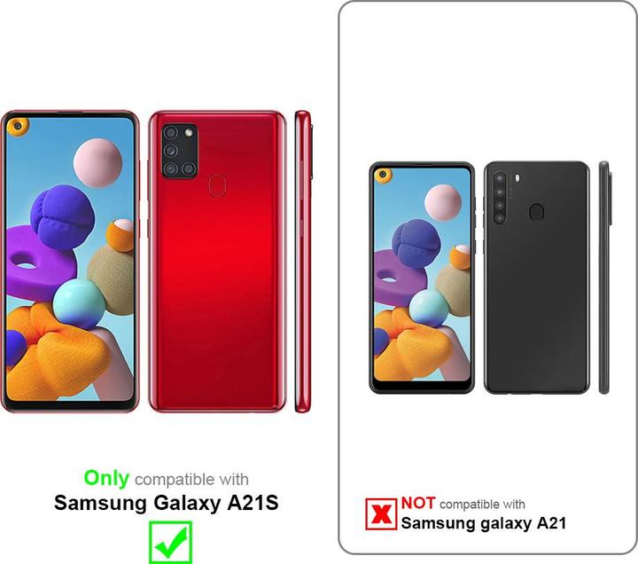 Actual product image Cadorabo Case for Samsung Galaxy A21s with belt clip (Samsung Galaxy A21s)