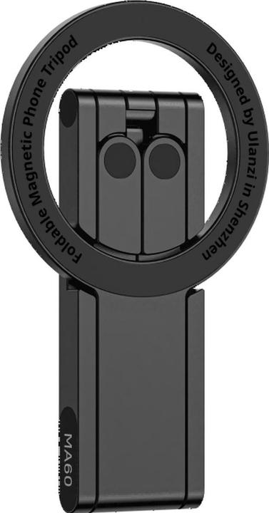 Actual product image Ulanzi MA60 Foldable Magnetic Phone Tripod(Black)