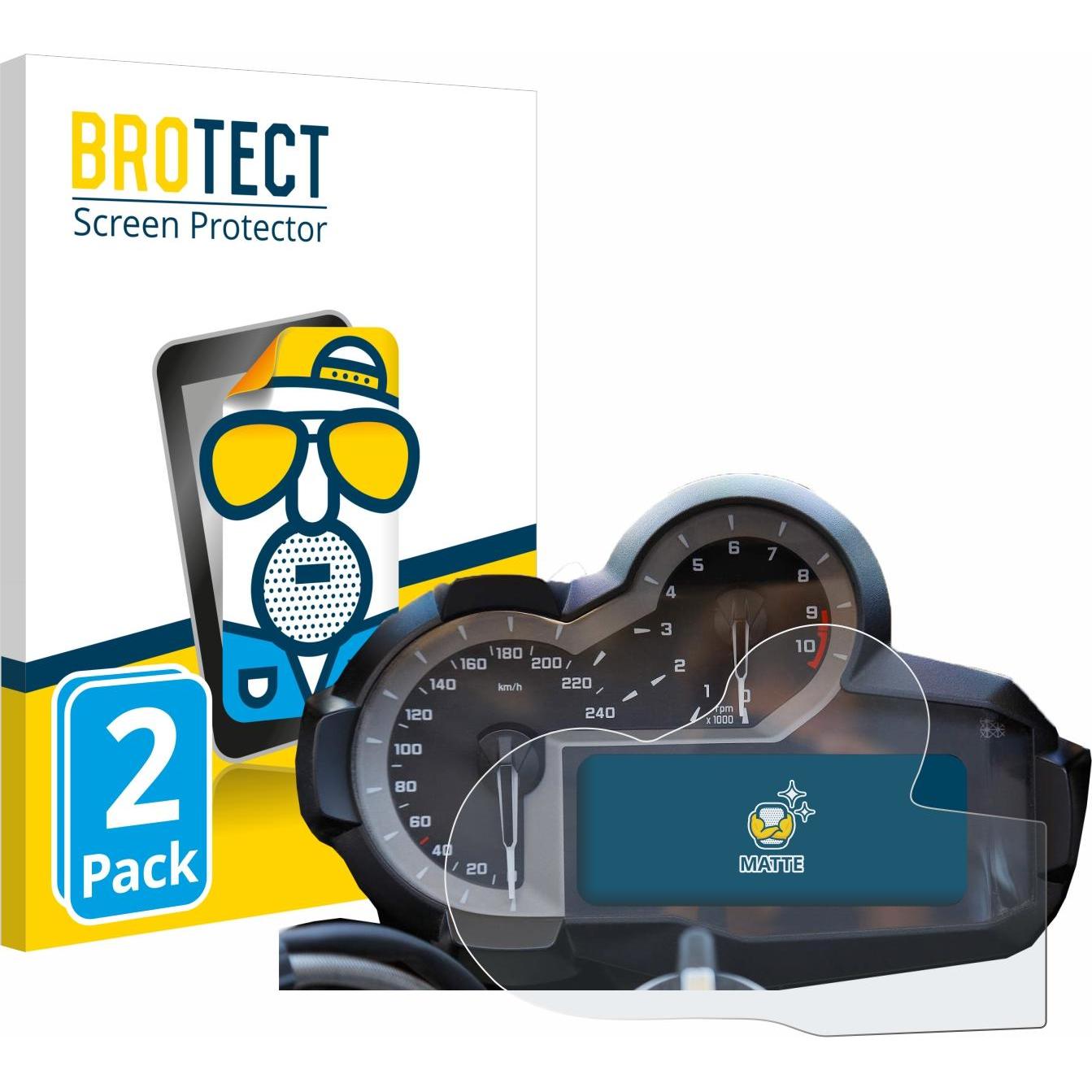 BROTECT, Accessori per navigatori GPS, Pellicola protettiva antiriflesso opaca