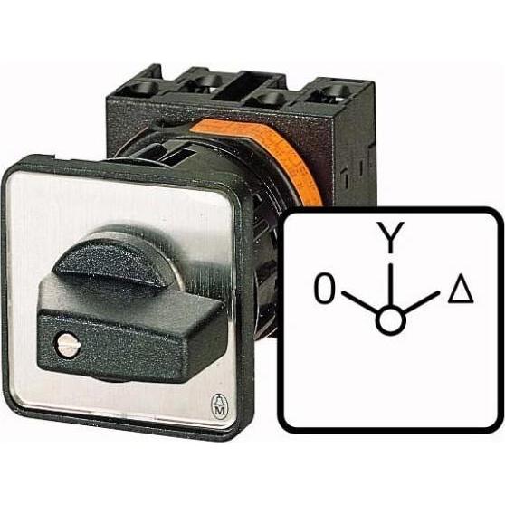 Thumbnail - Eaton Electric GmbH Stern-Dreieck-Schalter 32A 13kW 3p IP65 T3-4, Taster + Schalter, Schwarz