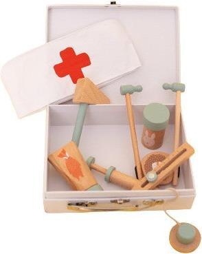 Immagine prodotto Activity Board Valigetta da dottore per bambini, valigetta da dottore in legno, regalo di Natale per bambini, set