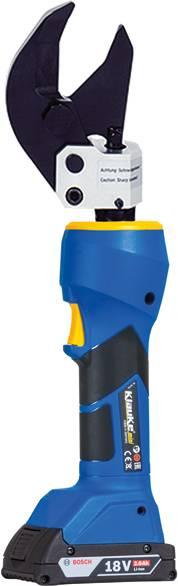 Klauke KLA ES32CFB Utensile da taglio Akkuhydr Mini Next Gen. 32mmD Batteria Bosch 2Ah