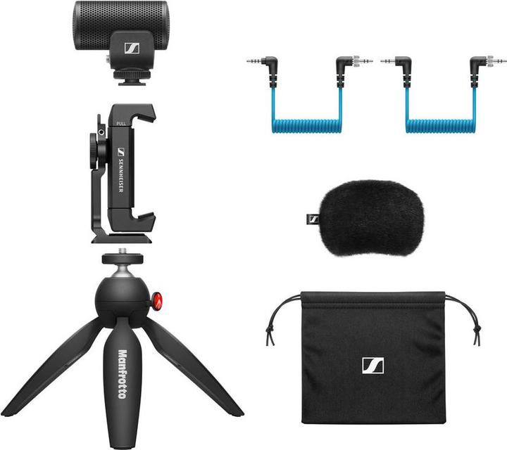 Actual product image Sennheiser MKE 200 Mobile Kit Smartphone Microphone