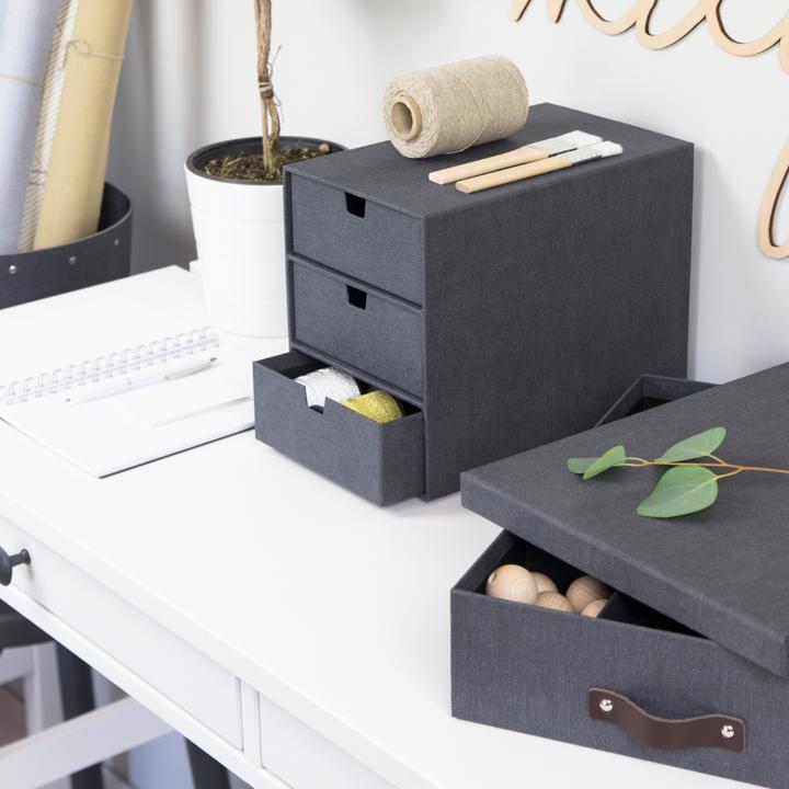 Actual product image Bigso INGRID 3 compartments canvas