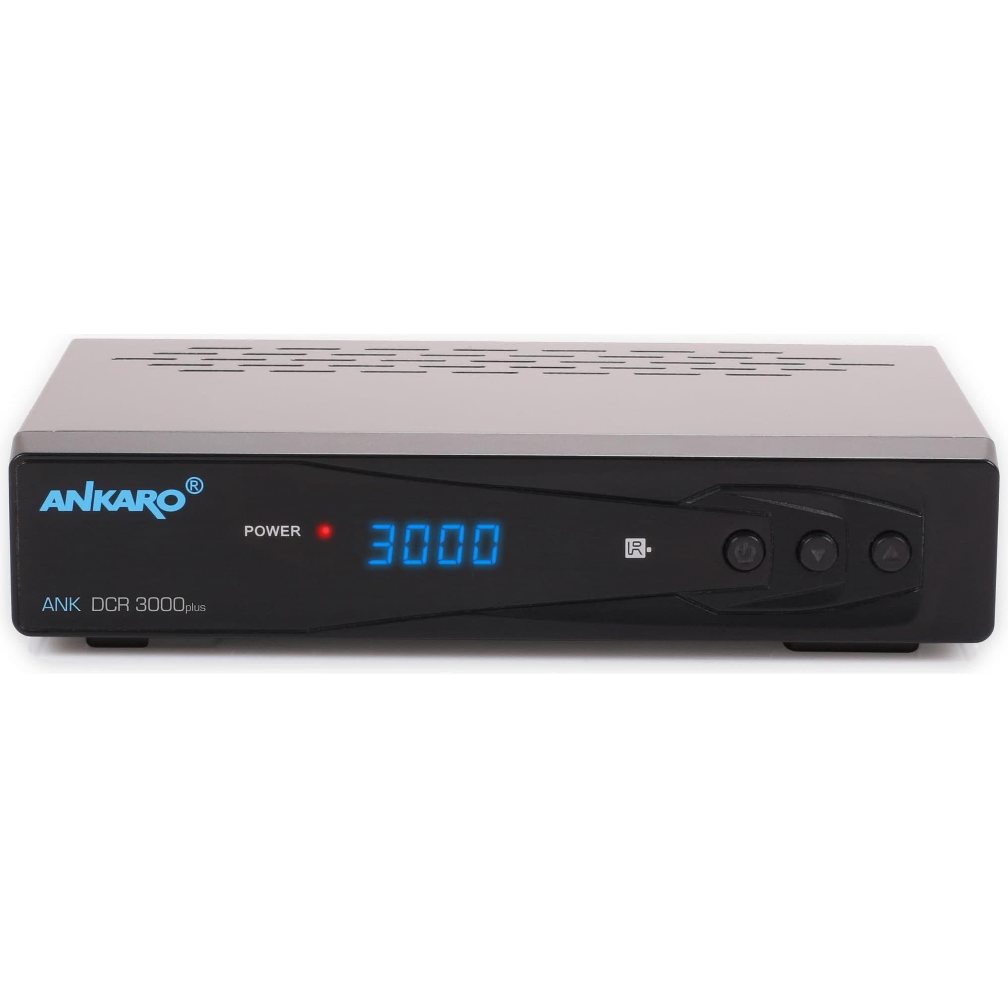 Ankaro DVB-C HDTV-Receiver DCR 3000plus PVR (DVB-C, CI+-Schacht), TV Receiver