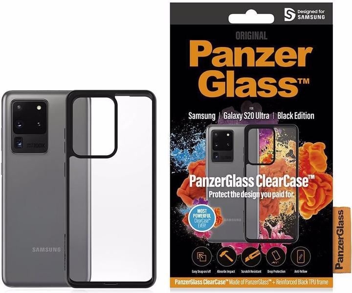 Produktbild PanzerGlass ClearCase Black Edition (Samsung Galaxy S20 Ultra 5G)