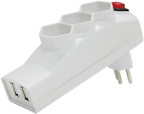 Produktbild Steffen STEKO SWING Abzweigstecker