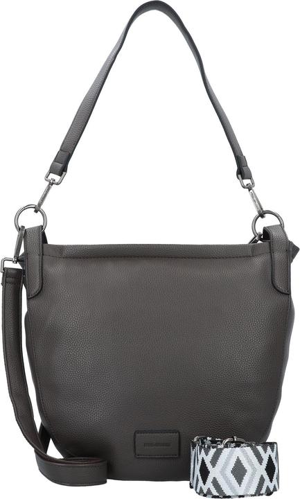 Actual product image FredsBruder Lanbe leather shoulder bag 32 cm