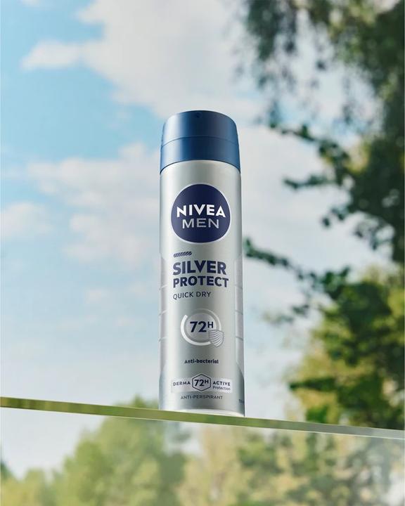 Produktbild NIVEA Silver Protect Dynamic Power Antiperspirant - Antiperspirant Spray For Men (Spray, 150 ml)