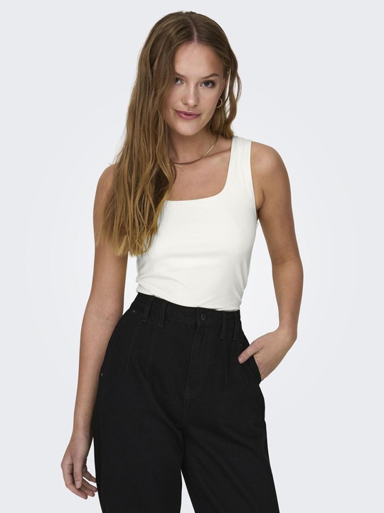Actual product image Only Plain top without sleeves (XL)