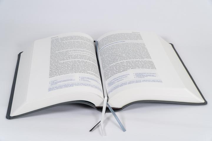 Produktbild Elberfelder Bibel - mit Schreibrand, Leder (Deutsch, 2021)