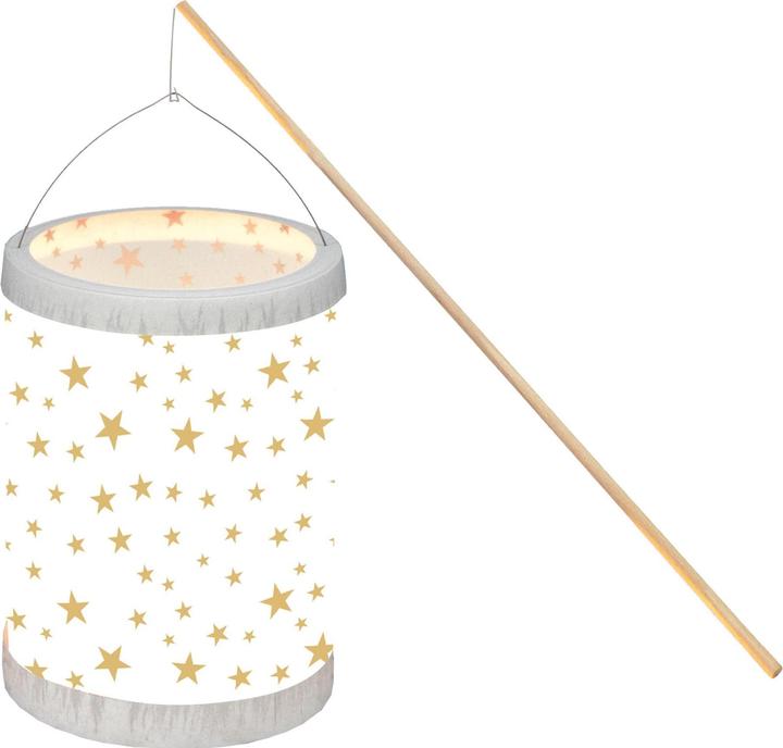 Image du produit Ursus Kit de bricolage lanterne 3 papier transparent étoile 20x15,3cm